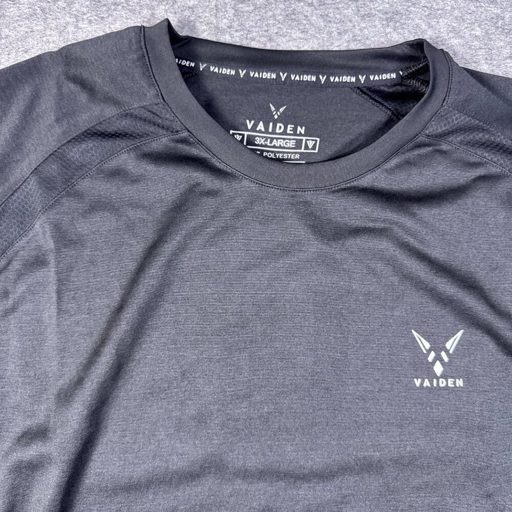 Vaiden T Shirt Mens 3XL Black Performance Athleisure Tactical Tech - Picture 14 of 14